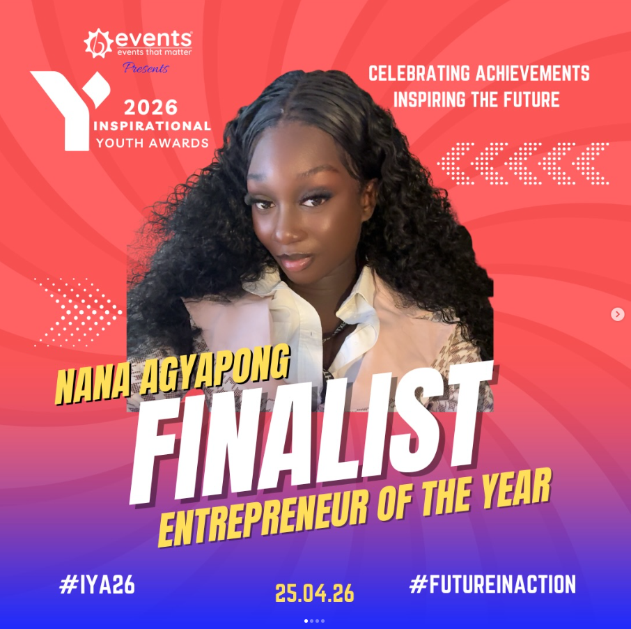 Inspirational Youth Awards 2026: Entrepreneur of the Year finalist