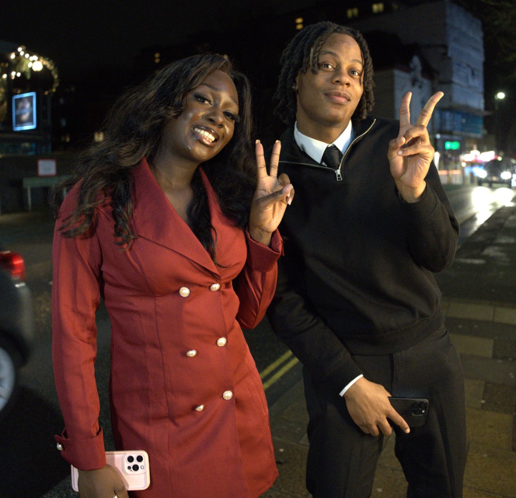 Investate members outside after an event