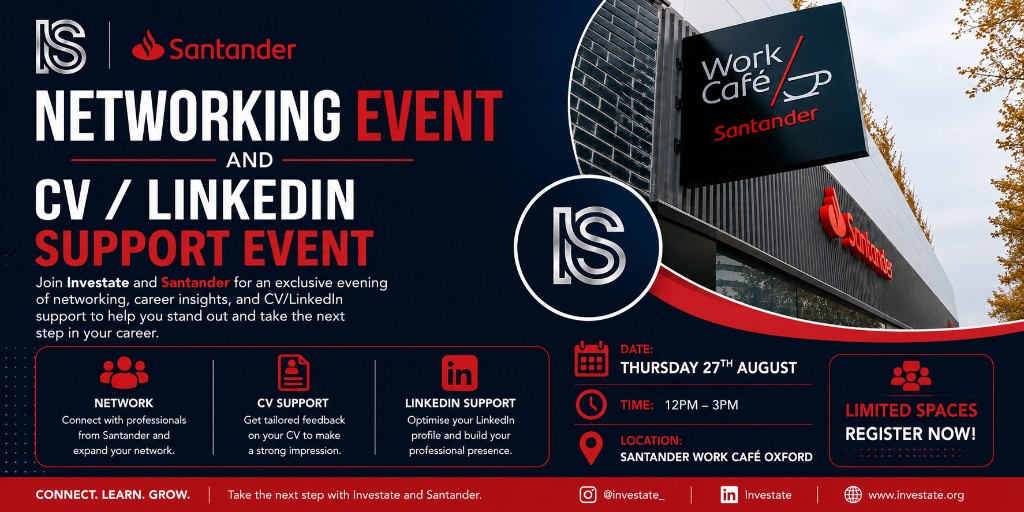 Investate × Santander Networking Event: Industry Q&A & LinkedIn Support