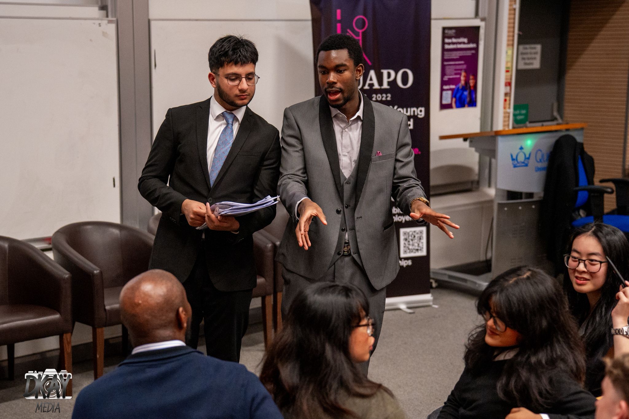 Lenon Muma speaking at an event